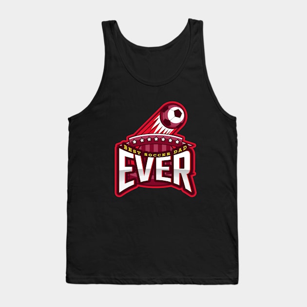 Best Soccer Dad Ever Tank Top by poc98